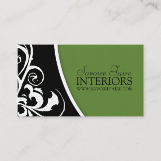 スタイリッシュな渦巻:: 名刺