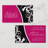 スタイリッシュな渦巻:: 名刺 (正面/裏面)