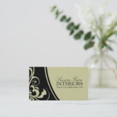 スタイリッシュな渦巻:: 名刺 (スタンド正面)