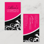 スタイリッシュな渦巻:: 名刺 (正面/裏面)