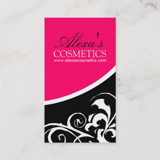 スタイリッシュな渦巻:: 名刺 (正面)