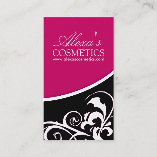 スタイリッシュな渦巻:: 名刺 (正面)