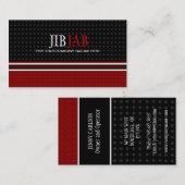 スタイリッシュな点-名刺 名刺 (正面/裏面)