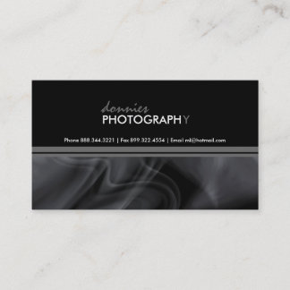 スタイリッシュな煙の名刺 名刺