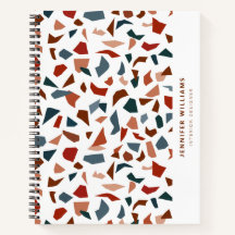 スタイリッシュな現代の抽象的なテラゾパターン