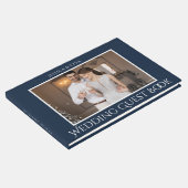 スタイリッシュな脚本 白と青 | フォト ゲストブック (コーナー)