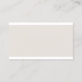 スタイリッシュな色のモダンな上品のお洒落で明白なトレンディー 名刺 (裏面)