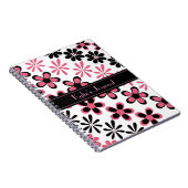 スタイリッシュな花ジャーナルノート ノートブック (右側)