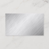 スタイリッシュな金ゴールドの専門の金属の名刺 名刺 (裏面)