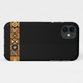 スタイリッシュな黒人のアフリカ人の芸術パターンiphone 5の箱 Case-Mate iPhoneケース (裏面(横))