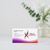 スタイリッシュな2サイドビジネスカード 名刺 (スタンド正面)