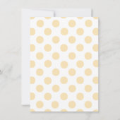 スタイリッシュな《キリスト教》洗礼式や命名式か洗礼の招待状 招待状 (裏面)