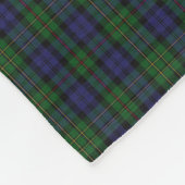 スタイリッシュなMacEwenの格子縞のフリースブランケット フリースブランケット (角)