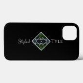 スタイリッシュなTyleロゴ Case-Mate iPhoneケース (裏面 (横))