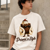 スタイリッシュに滴るTシャツ Tシャツ