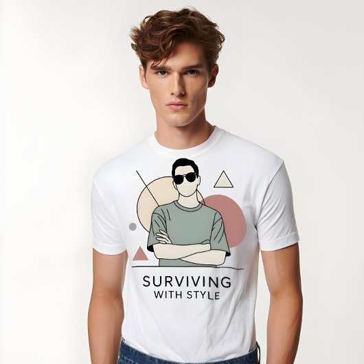 スタイリッシュに生き残るTシャツ Tシャツ