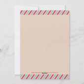 スタイリッシュに郵送されたホリデーフォトカード シーズンカード (裏面)