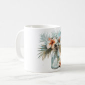 スタイリッシュに飲む芸術 コーヒーマグカップ (正面左)