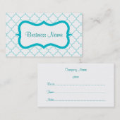 スタイリッシュアポイントメント名刺 予約カード (正面/裏面)