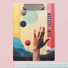 スタイリッシュアートカラフル抽象芸術名 クリップボード