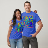 スタイリッシュアートパターンフォーム Tシャツ (ユニセックス)