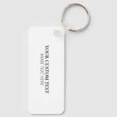 スタイリッシュエレガントバラ金ゴールド応援イベントパーティー紙 キーホルダー (裏面)