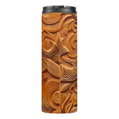 スタイリッシュエレガントフェイクエンボスレザー タンブラー (裏面)