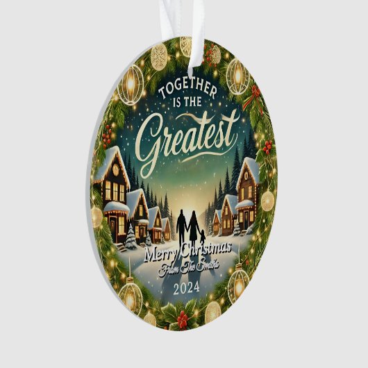 スタイリッシュエレガントモダンシンプルユニークレトロヴィンテージ オーナメント (正面)