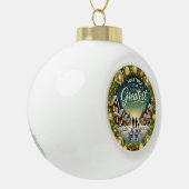 スタイリッシュエレガントモダンシンプルユニークレトロヴィンテージ セラミックボールオーナメント (左)