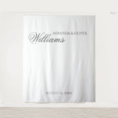 スタイリッシュエレガント結婚豪華な背景 タペストリー (正面)