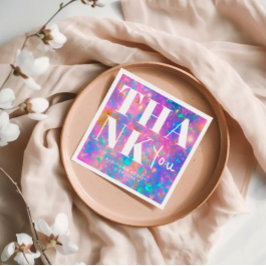 スタイリッシュオパールはっきりしたストーン結婚は スタンダードカクテルナプキン