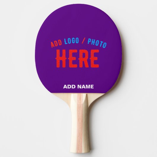 スタイリッシュカスタマイズモダン可能な藍認証ブランド 卓球ラケット (正面)