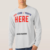 スタイリッシュカスタマイズモダン可能なASH検証済みブランド Tシャツ (正面)