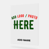 スタイリッシュカスタマイズ可澄ん能な検証済みブランド アクリルサイン (傾斜)