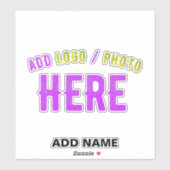 スタイリッシュカスタマイズ可澄ん能な検証済みブランド シール (シート)