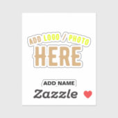 スタイリッシュカスタマイズ可澄ん能な検証済みブランド シール (シート)