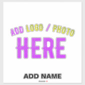 スタイリッシュカスタマイズ可澄ん能な検証済みブランド シール (シート)