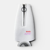 スタイリッシュカスタムクールボトルTCS-Edition ボトルクーラー (裏面)