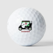 スタイリッシュカスタムゴルフカート名 ゴルフボール (正面)
