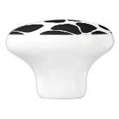 "スタイリッシュカスタムセラミック引き出しプル" セラミックノブ (側面)