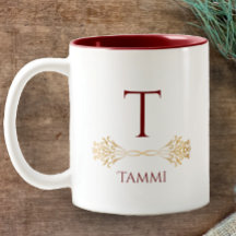 スタイリッシュカスタムモノグラム名オリジナル