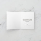 スタイリッシュカスタム写真 サンキューカード (内部)