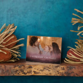 スタイリッシュカスタムPhoto Burgundy Overlay フォトプラーク (側面)