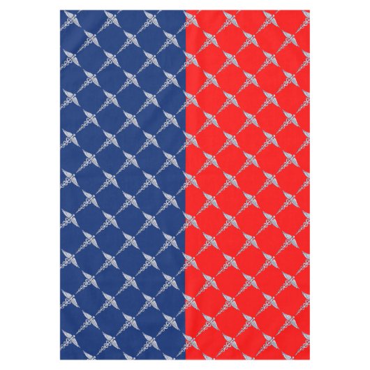 スタイリッシュカドゥセウス医術シンボルリーグ テーブルクロス (正面)