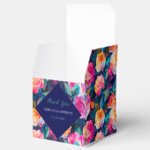 スタイリッシュカラフルの結婚花 フェイバーボックス (オープン)