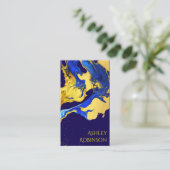 スタイリッシュカラフルアーティス絵を描デコ 名刺 (スタンド正面)