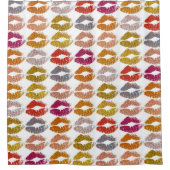 スタイリッシュカラフル唇#26 シャワーカーテン (正面)