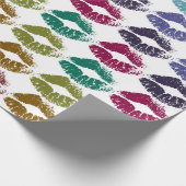 スタイリッシュカラフル唇#35 ラッピングペーパー (角)