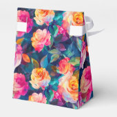 スタイリッシュカラフル結婚の天幕 フェイバーボックス (裏面サイド)