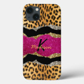 スタイリッシュガーリーアニマルプリント Case-Mate iPhoneケース (裏面)